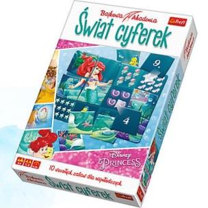 Opakowanie Gra - Świat cyferek Princess. Bajkowa Akad. TREFL