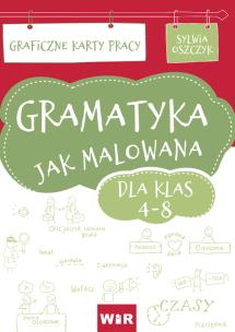 Okładka książki Gramatyka jak malowana. Graficzne KP dla kl.4-8