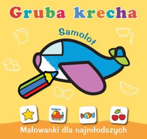 Okładka książki Gruba krecha Samolot