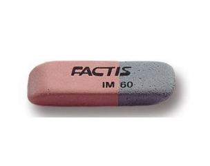 Opakowanie Gumki IM-60 małe dwustronne (60szt) FACTIS