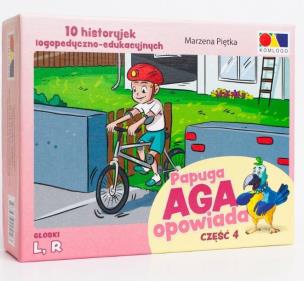 Opakowanie Historyjki obrazkowe. Papuga Aga opowiada cz. 4