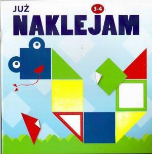 Okładka książki Już naklejam 3-4