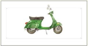 Opakowanie Karnet 12x18 G06 42A 184 + kop Skuter Vespa ziel.