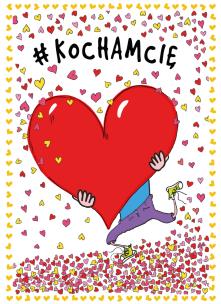 Okładka książki KARNET B6 WALENTYNKI KOCHAM CIĘ