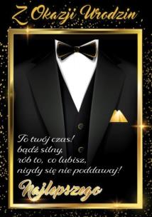 Opakowanie Karnet Bueno B6 + koperta wzór nr 08 Urodziny