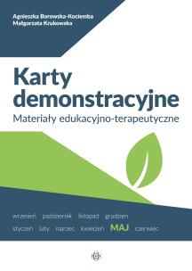 Okładka książki Karty demonstracyjne Maj Materiały edukacyjno-terapeutyczne