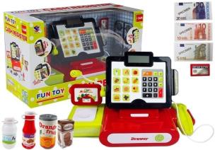 Kasa Fiskalna Dotykowa Kalkulator + Akcesoria. Wydawca: Lean Toys. Multiszop.pl Opakowanie Kasa Fiskalna Dotykowa Kalkulator + Akcesoria