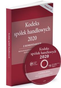 Okładka książki Kodeks spółek handlowych 2020 z komentarzem
