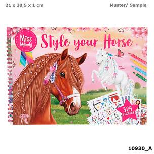 Opakowanie KOLOROWANKA MISS MELODY STYLEYOUR HORSE 10930A
