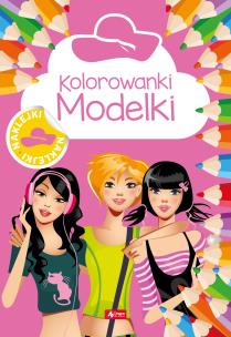 Okładka książki Kolorowanki. Modelki