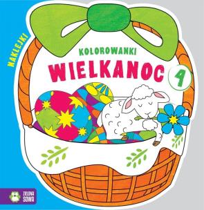 Okładka książki Kolorowanki Wielkanoc cz.4