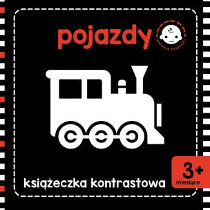 Okładka książki Książeczka kontrastowa. Pojazdy