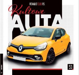 Okładka książki Kultowe Auta. 53 Renault Clio RS