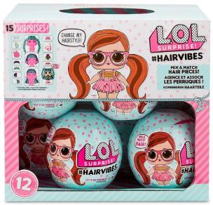 Opakowanie LOL Surprise #Hairvibes Tots Asst in PDQ (12szt)
