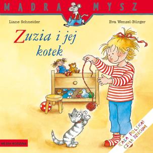 Okładka książki Mądra Mysz. Zuzia i jej kotek