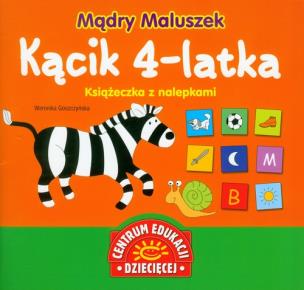 Okładka książki Mądry maluszek. Kącik 4-latka