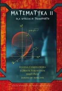 Okładka książki Matematyka II dla Wydziału Transportu
