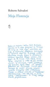 Okładka książki Moja Florencja