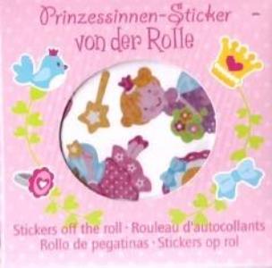 Opakowanie Naklejki na roli - Księżniczki