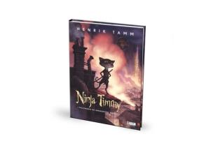 Okładka książki Ninja Timmy i polowanie na skradziony śmiech