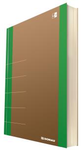 Opakowanie NOTATNIK DONAU LIFE ORGANIZER 80 KARTEK ZIELONY 165X230MM
