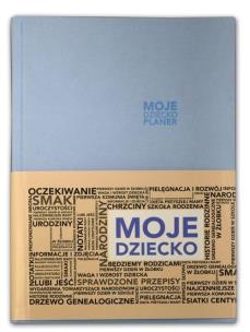 Opakowanie Notes 21NT Moje dziecko. Planer Vivella błękitny