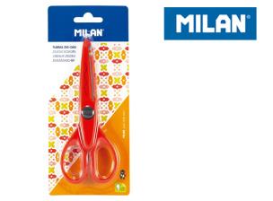 Opakowanie NOŻYCZKI DO WYCINANIA WZORÓW 1 SZT. MILAN NA BLISTRZE