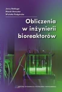 Okładka książki Obliczenia w inżynierii bioreaktorów