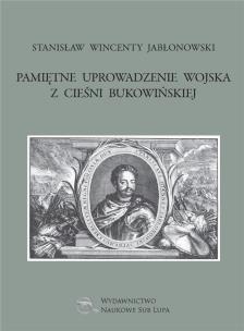Okładka książki Pamiętne uprowadzenie wojska z cieśni bukowińskiej