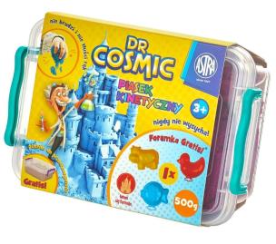 Opakowanie PIASEK KINETYCZNY  500G CIEMNY RÓŻ 336117055