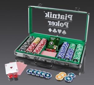 Opakowanie Piatnik Poker Alu-Case - 300 żetonów 14g PIATNIK