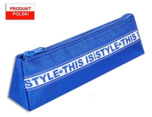 Opakowanie Piórnik szkolny WAR-1076 Niebieski WARTA