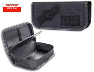 Opakowanie Piórnik szkolny WAR-1098 Czarny WARTA