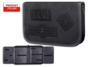 Opakowanie Piórnik szkolny WAR-1099 Czarny WARTA