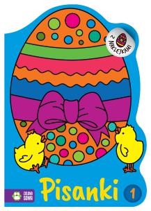 Okładka książki PISANKI 1 WIELKANOCNE KOLOROWANKI
