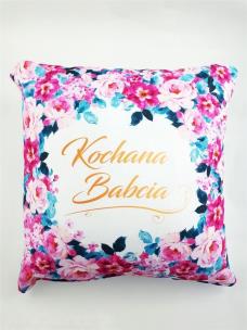 Opakowanie Poduszka Flowers Kochana Babcia