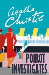 POIROT INVESTIGATES. Autor: Agatha Christie. Multiszop.pl Okładka książki POIROT INVESTIGATES