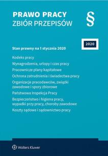 Okładka książki Prawo pracy Zbiór przepisów