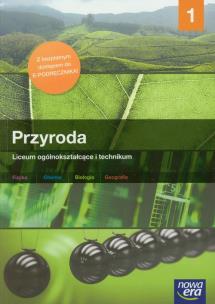 Przyroda 1 Materiały merytoryczne + e-podręcznik Szkoła ponadgimnazjalna. Autor: Galikowski Mirosław, Hassa Romuald. Multiszop.pl Okładka książki Przyroda 1 Materiały merytoryczne + e-podręcznik Szkoła ponadgimnazjalna