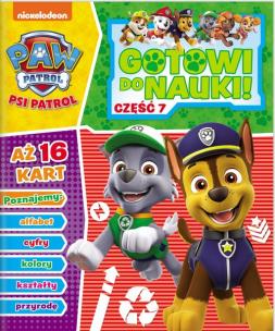 Okładka książki Psi Patrol. Gotowi do nauki cz.7