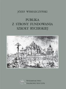 Okładka książki Publika z strony fundowania szkoły rycerskiej