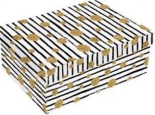 Opakowanie Pudełko prezentowe 3w1 Hologram HZ-2468