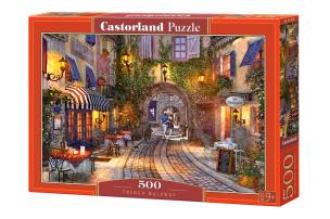 Puzzle 500 French Walkway CASTOR. Wydawca: Castorland. Multiszop.pl Opakowanie Puzzle 500 French Walkway CASTOR