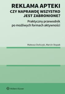 Okładka książki Reklama apteki Czy naprawdę wszystko jest zabronione?