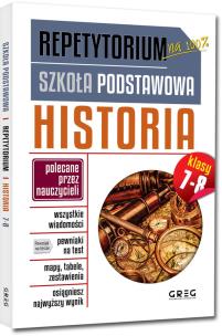 Repetytorium - szkoła podstawowa. Historia, kl. 7-8. Autor: Józków Beata. Multiszop.pl Okładka książki Repetytorium - szkoła podstawowa. Historia, kl. 7-8