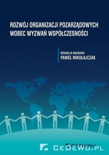 Okładka książki Rozwój organizacji pozarządowych wobec wyzwań..