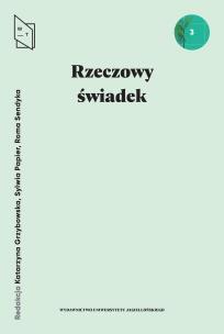 Okładka książki Rzeczowy świadek