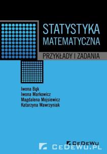 Okładka książki Statystyka matematyczna. Przykłady i zadania