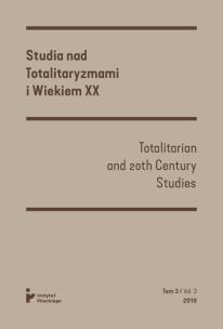 Opakowanie Studia nad Totalitaryzmami i Wiekiem XX Tom 3