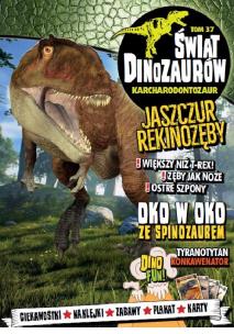 Okładka książki Świat Dinozaurów. 37 KARCHARODONTOSAUR